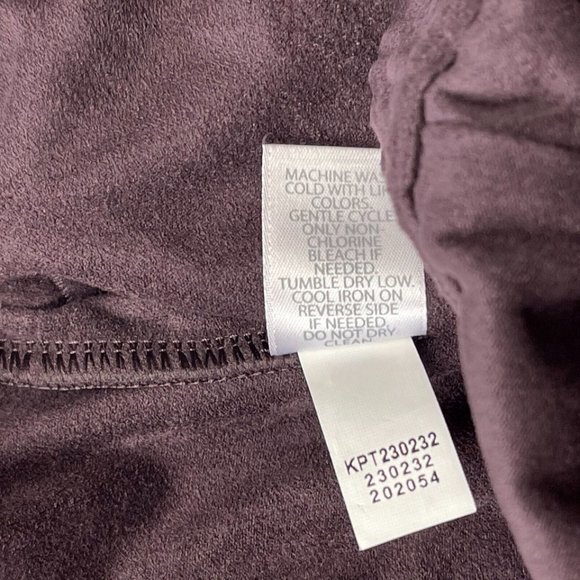 J Jill Wearever Collection‎ Velveteen Pants Women MP NWT Elastic waist Pockets - Picture 8 of 10